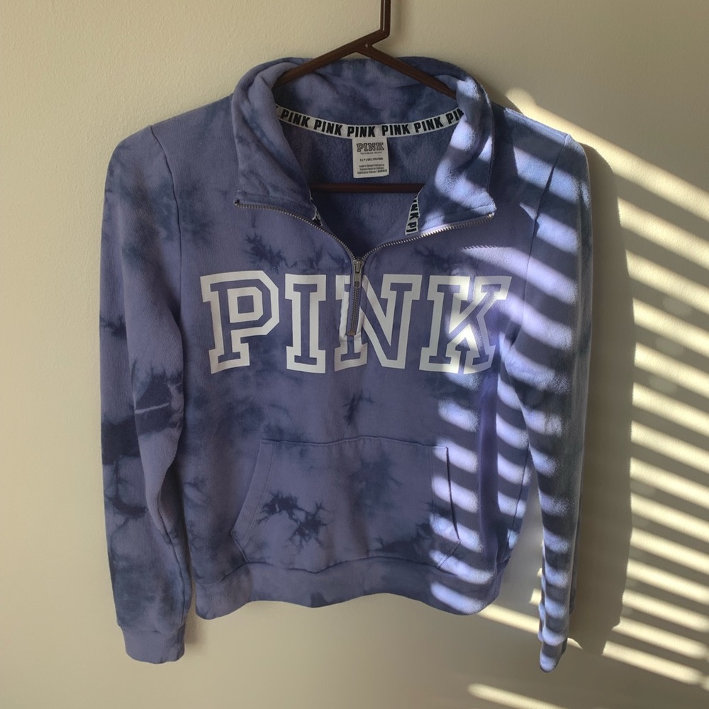 Pink quarter zip NWOT